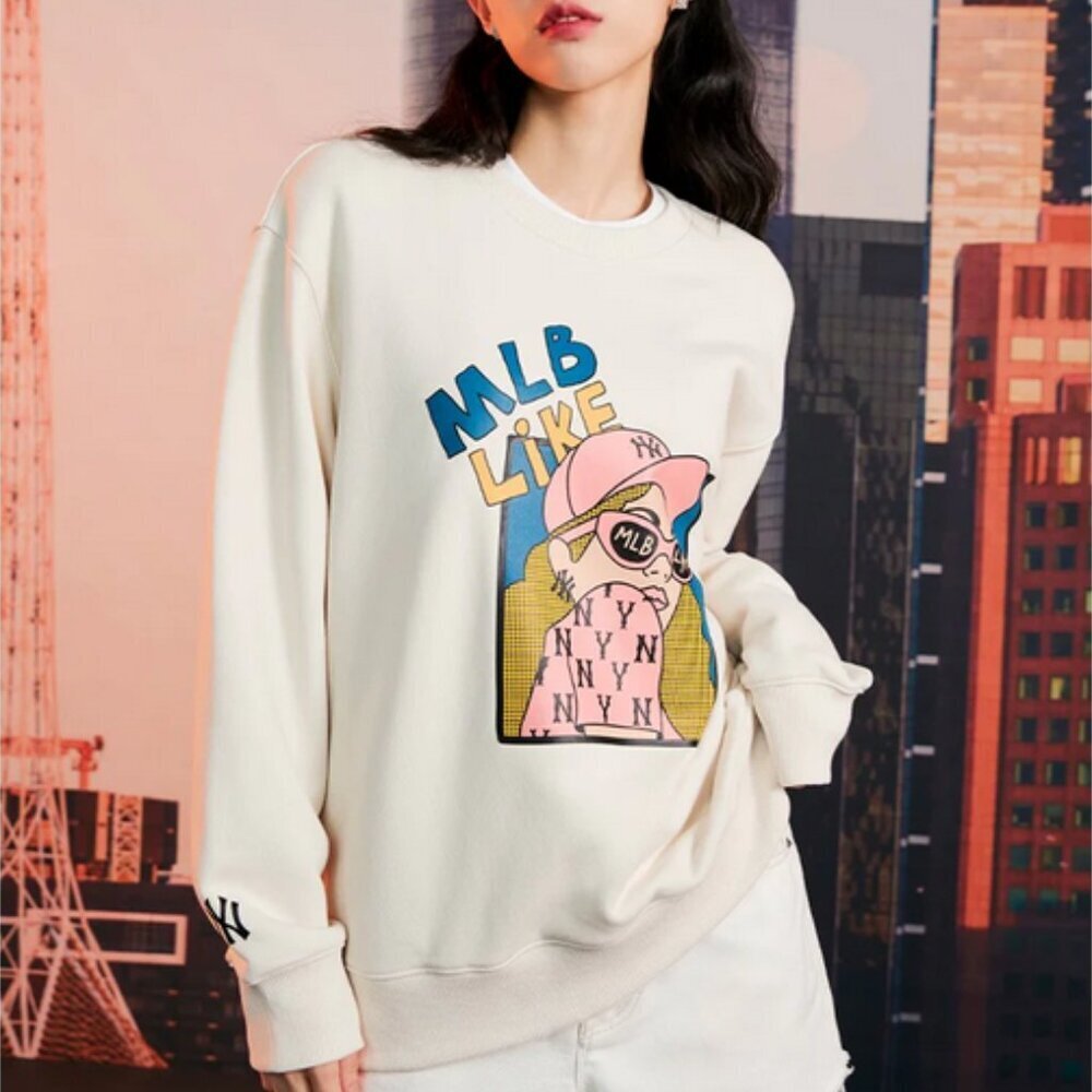 MLB Yankees / Cartoon Girl Sweater